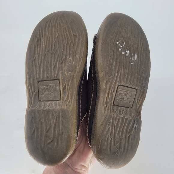 Smart fit kids vintage chunky brown slides sandals slip on size 11 - Picture 5 of 8